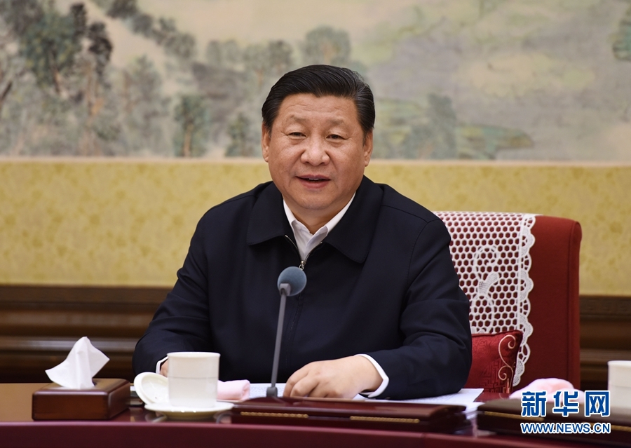 12月28日至29日，中共中央政治局召開專題民主生活會，對照檢查踐行“三嚴三實”情況，討論研究加強黨風廉政建設(shè)措施。中共中央總書記習近平主持會議并發(fā)表重要講話。新華社記者 李學仁 攝 