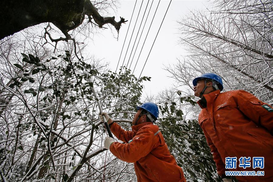 （新華全媒頭條）（8）雨雪冰凍中，他們奮力前行——基層黨員干群抗擊冰雪災(zāi)害紀(jì)實