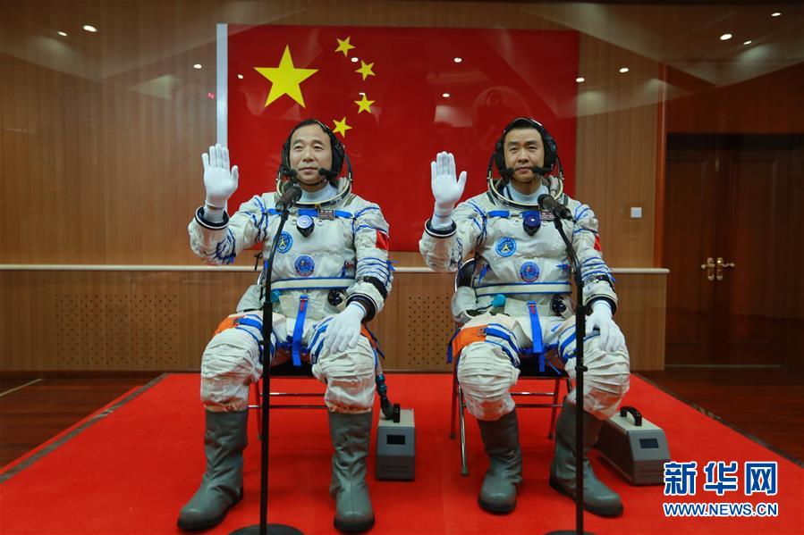 （改革先鋒風采·圖文互動）（1）航天員景海鵬：“我非?？释偕弦淮翁?rdquo; 