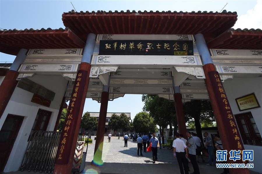 （壯麗70年·奮斗新時代——記者再走長征路·圖文互動）（4）“紅軍樹”下憶初心、守初心