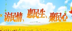 訪民情、惠民生、聚民心
