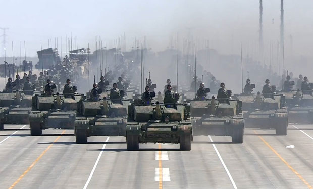 沙場點兵！建軍90周年閱兵MV來了
