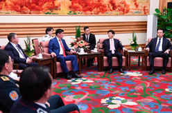 孟建柱會(huì)見蒙古國法律內(nèi)務(wù)部部長(zhǎng)