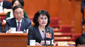 中國殘疾人聯(lián)合會主席團主席，北京2022年冬奧會和冬殘奧會組織委員會執(zhí)行主席、黨組副書記 張海迪