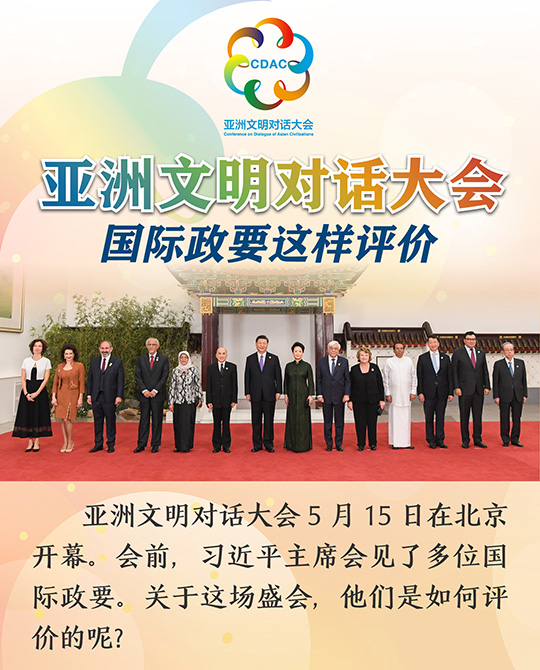 亞洲文明對(duì)話大會(huì)，國(guó)際政要這樣評(píng)價(jià)